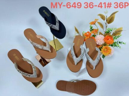 Gucci cross slippers