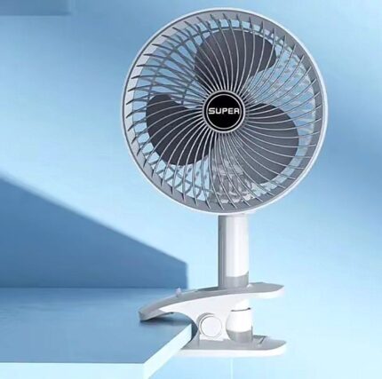 Table clip fan rechargeable