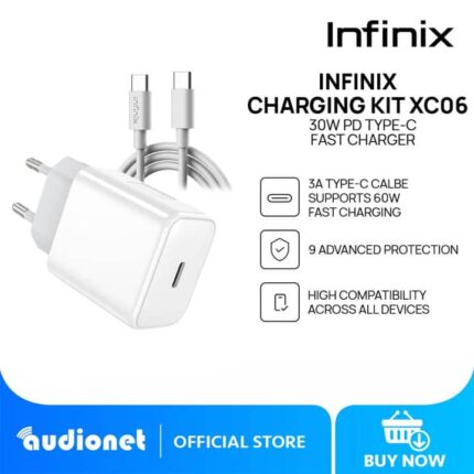 Follow come Infinix charging kit CtoC 30Wts