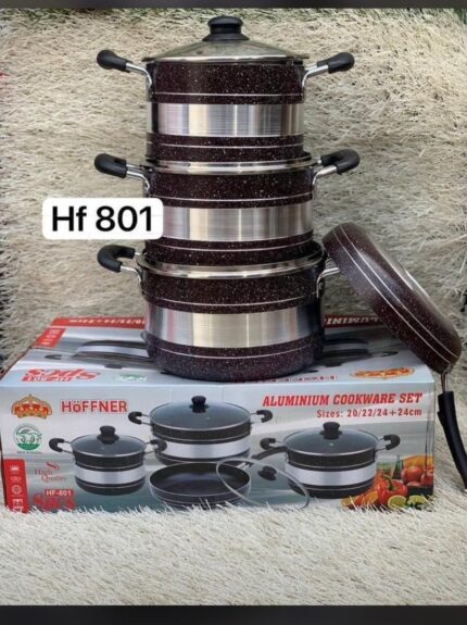 Hoffner 8pcs nonstick pot